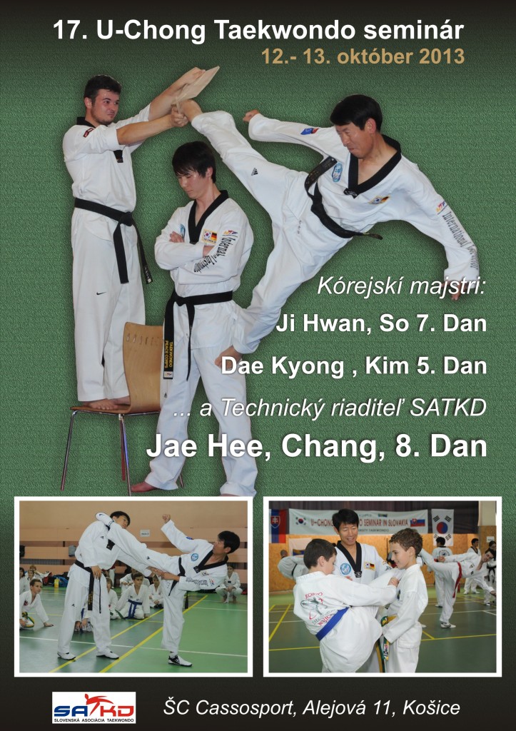 17. U-Chong Taekwondo Seminár 2013